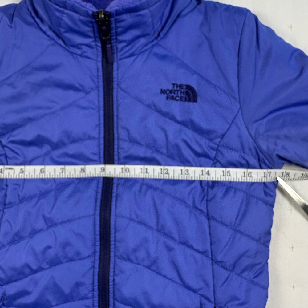 The North Face Mossbud Reversible Jacket Women's XS Purple Apres Ski Alpine - Picture 10 of 11